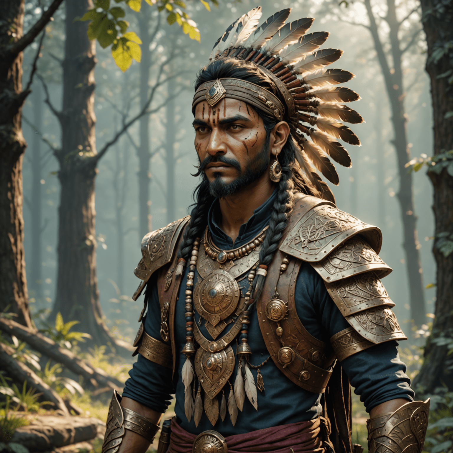 An Indian game developer working with AI algorithms to create dynamic game environments and characters